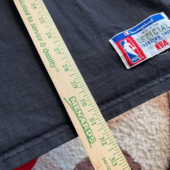 90s Champion Chicago Bulls Shooting Shirt Size 2XL - Picture 8 of 8